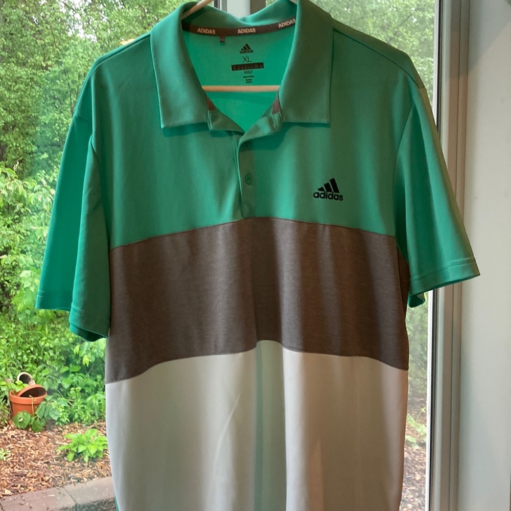 Adidas golf shirt XL